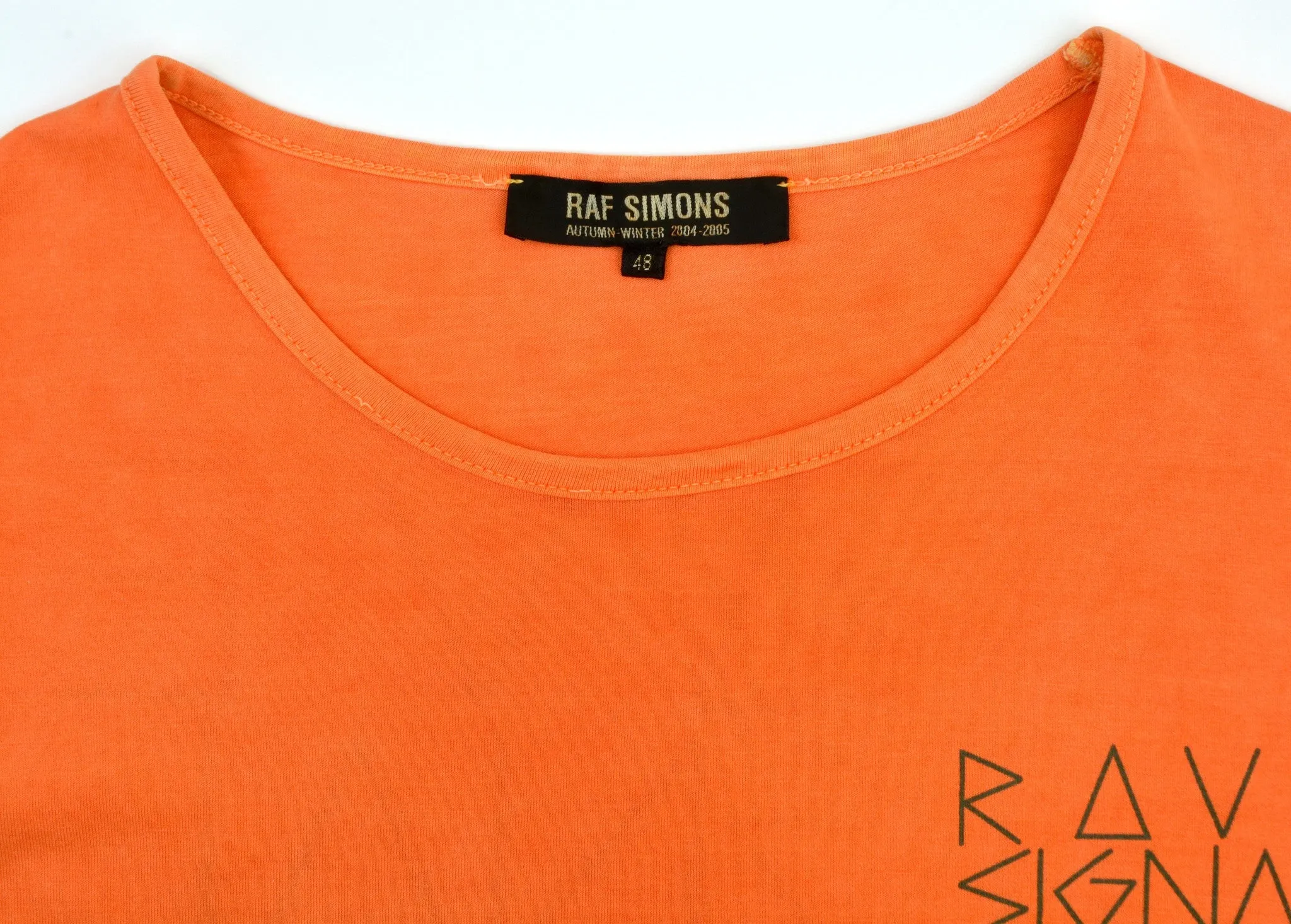 2004 Overdyed Extrafine Jersey 'Rave Signal' T-shirt