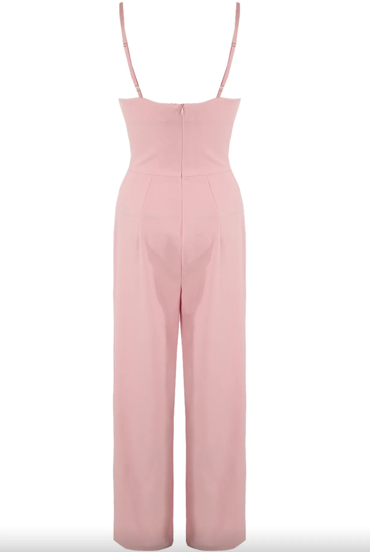 Apricot - Pink Tailored Sweetheart Jumpsuit