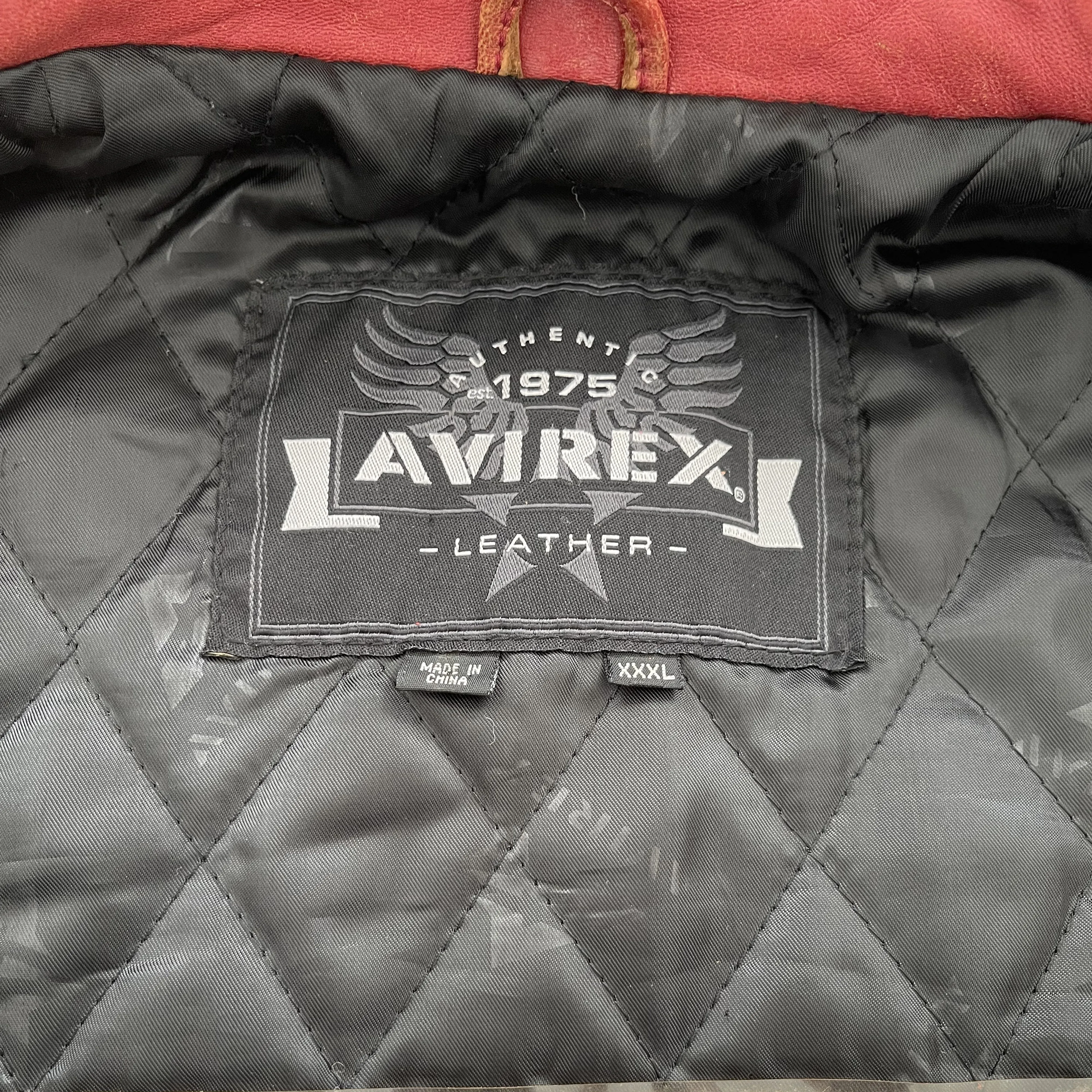 Avirex Chief High Horse Leather Varsity Jacket - XXL