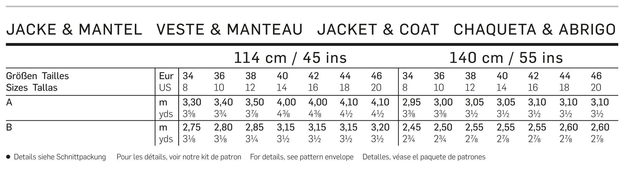 Burda 6736 Misses Jackets and Coats pattern