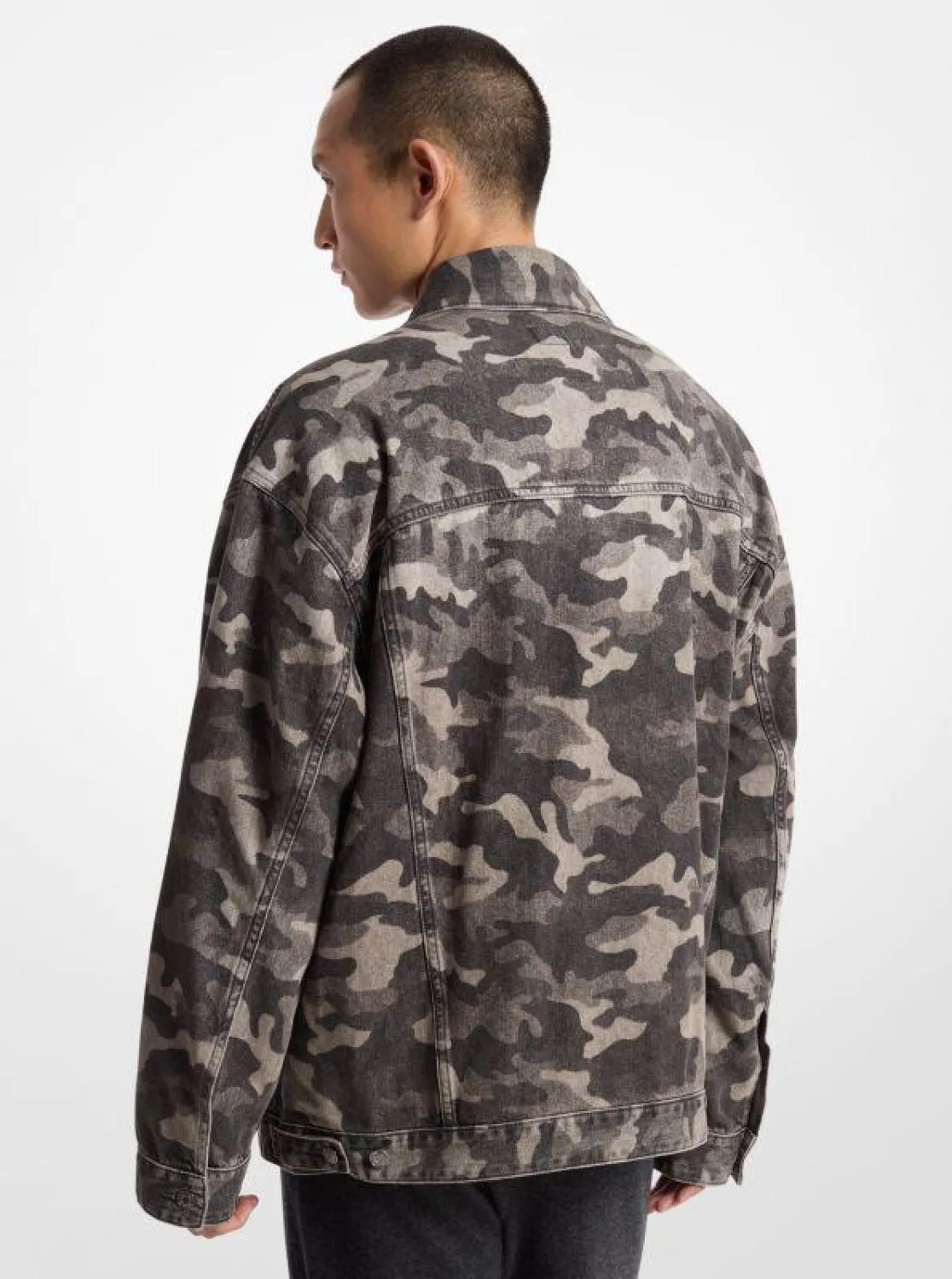 Camouflage Denim Jacket