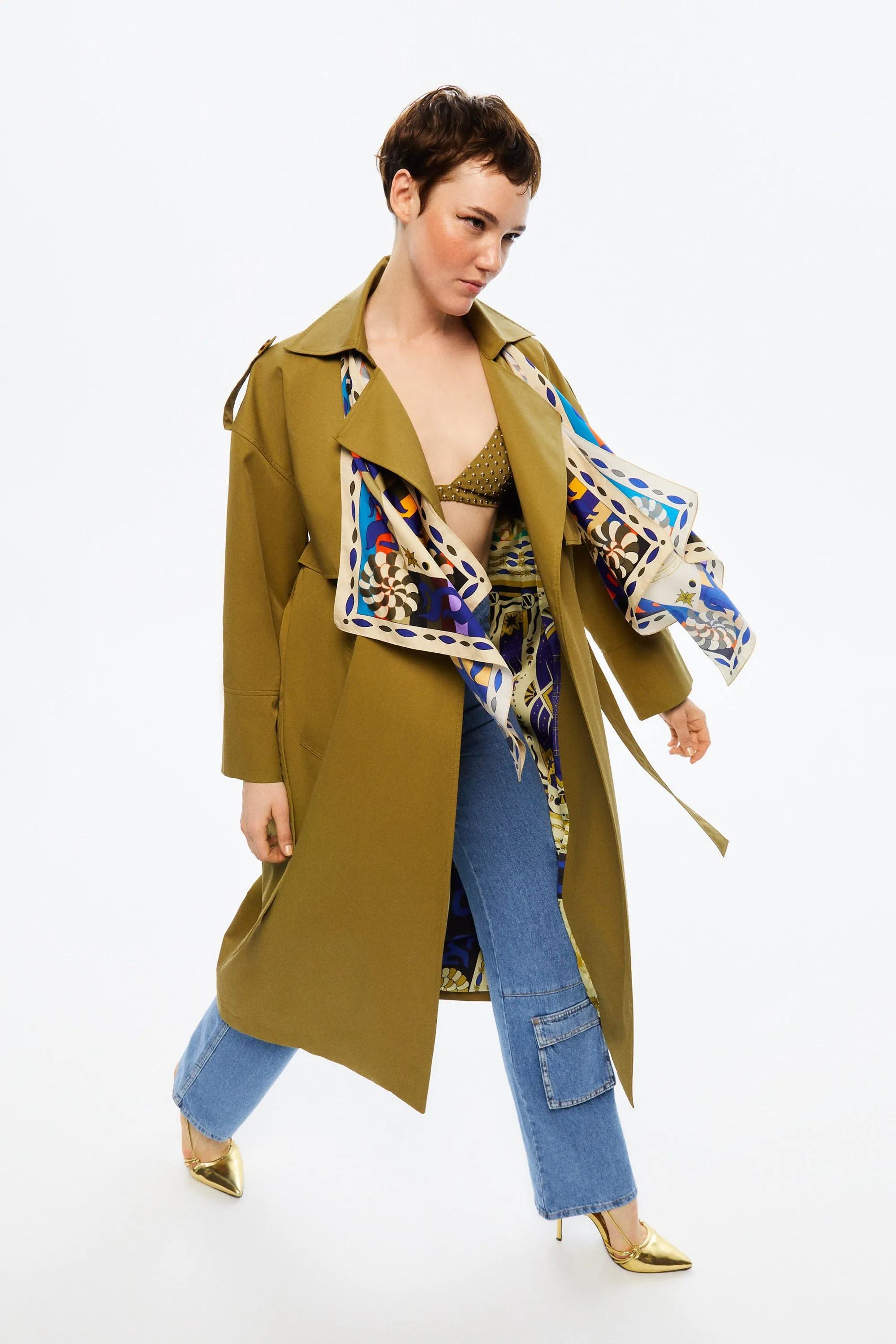 Double-Breasted Trench Coat (Final Sale)