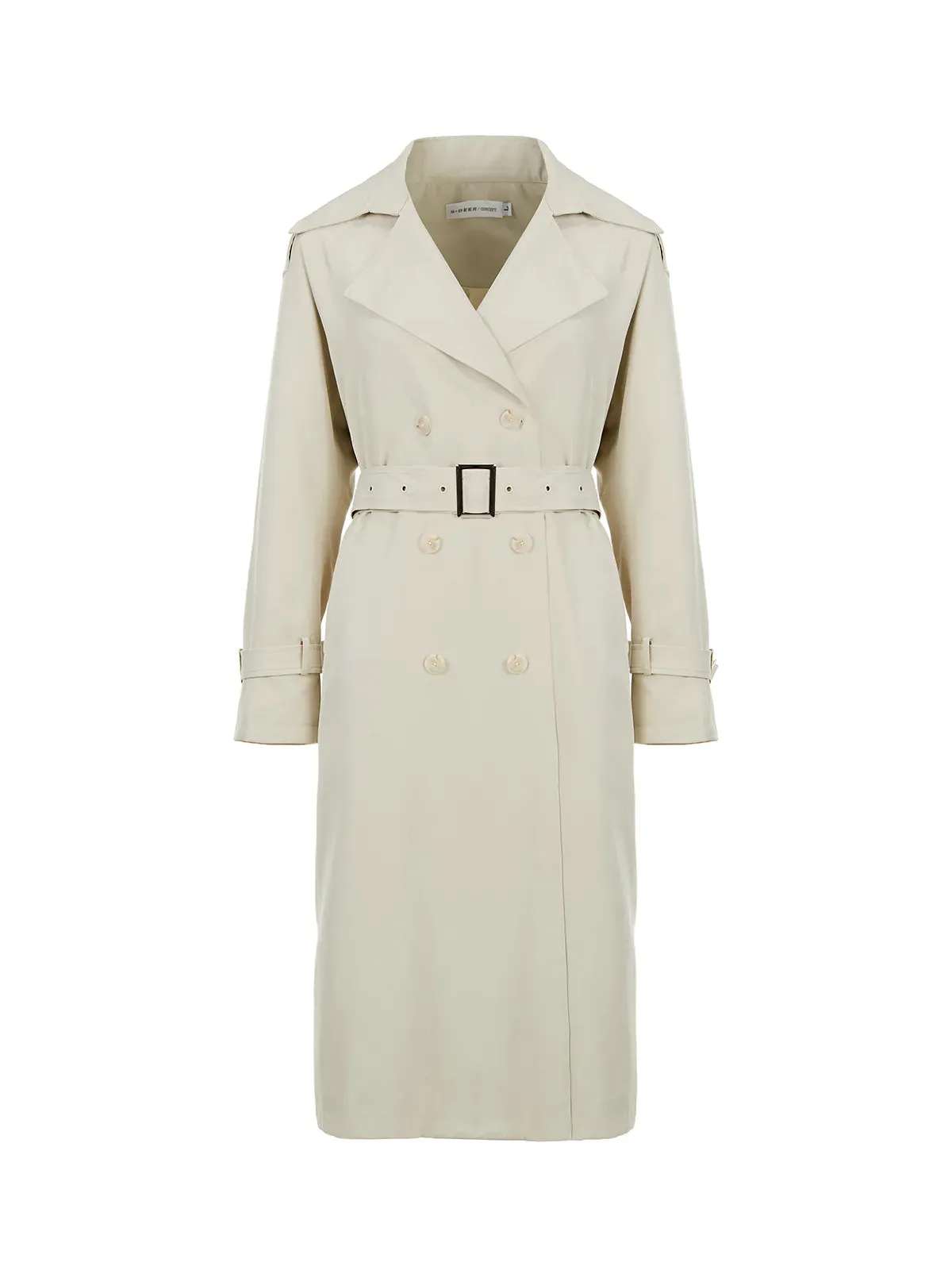 Double-Breasted Trench Coat