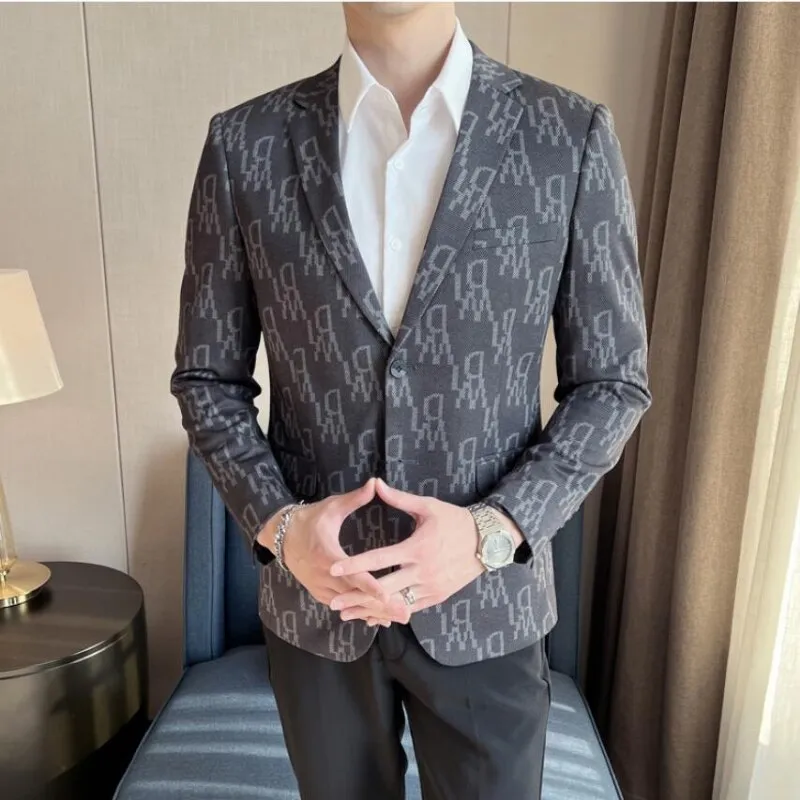 Fashion   men's casual  blazer