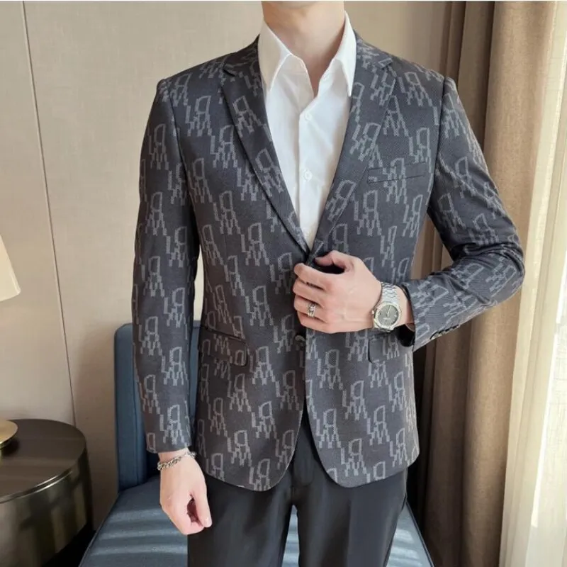 Fashion   men's casual  blazer