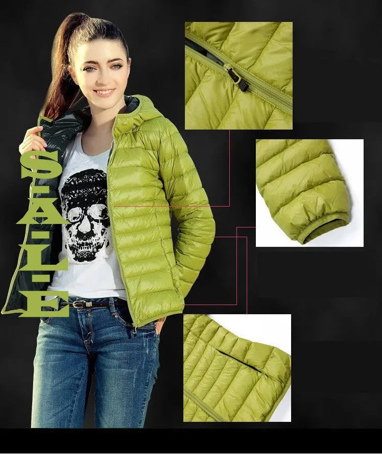 Fashion Parkas Winter Female Down Jacket Women Clothing Winter Coat Color Overcoat Women Jacket