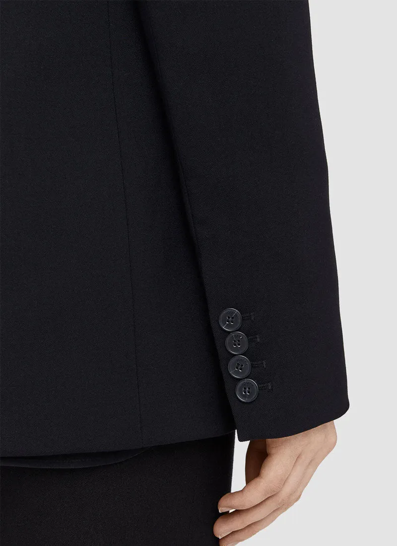 Jackie Tailored Wool Blazer