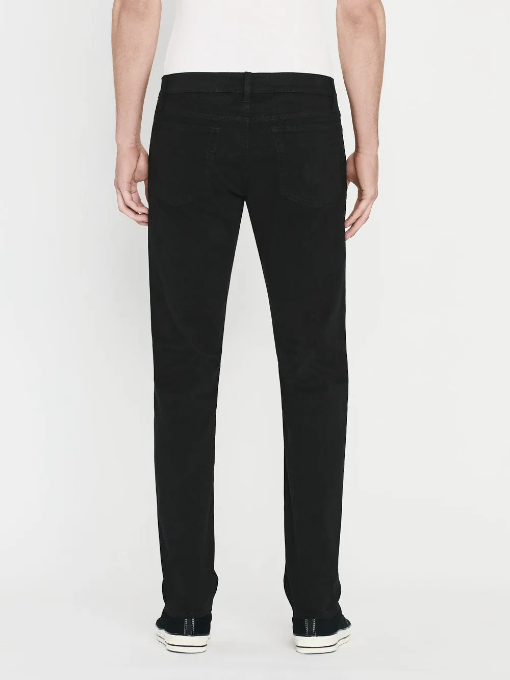 L'Homme Slim Brushed Twill -- Noir