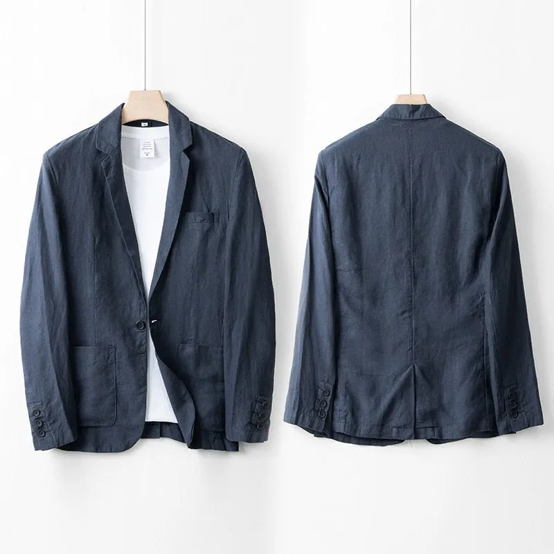 Lightweight One Button Blazer