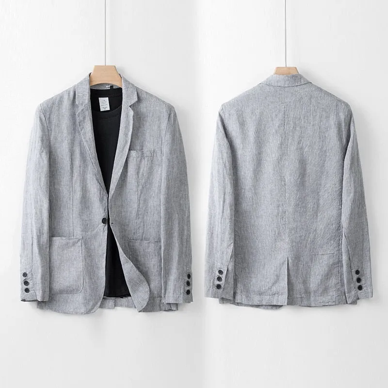 Lightweight One Button Blazer