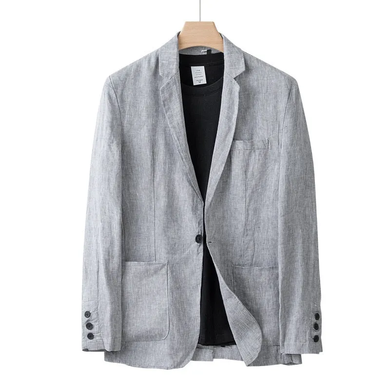 Lightweight One Button Blazer