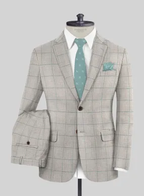 Loro Piana Isaura Wool Silk Linen Suit