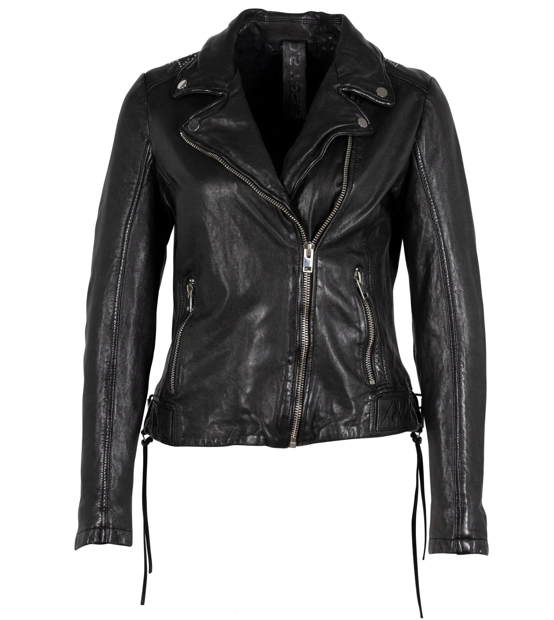 Mauritius - Wani RF Woman's Leather Jacket - Black