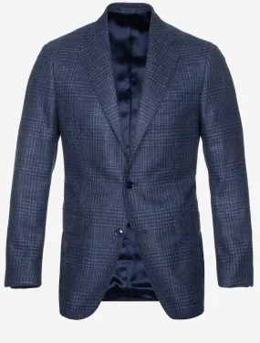 Royal Blue Glencheck Jacket Royal Blue