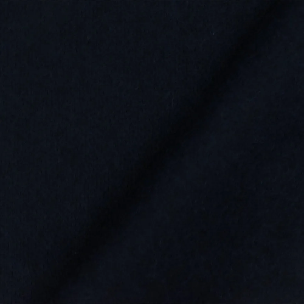 Stark Blue Wool Twill Woven Jacketing Fabric