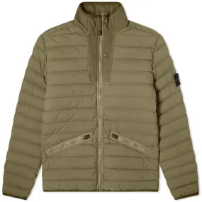 Stone Island Khaki Down Jacket