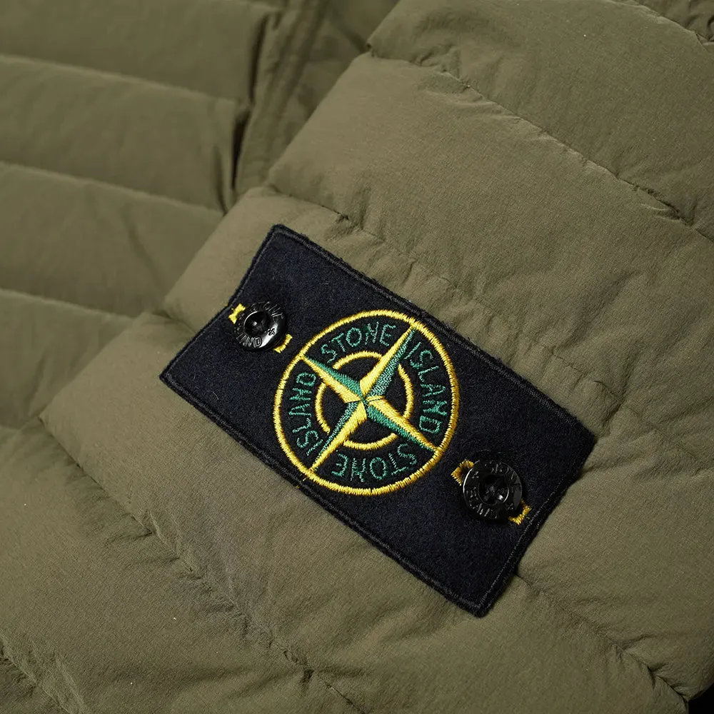 Stone Island Khaki Down Jacket