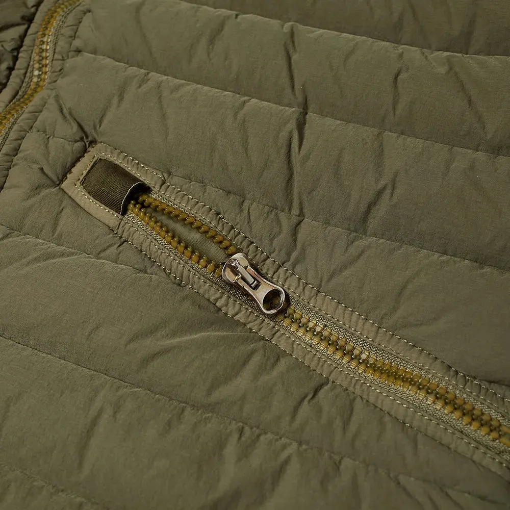 Stone Island Khaki Down Jacket