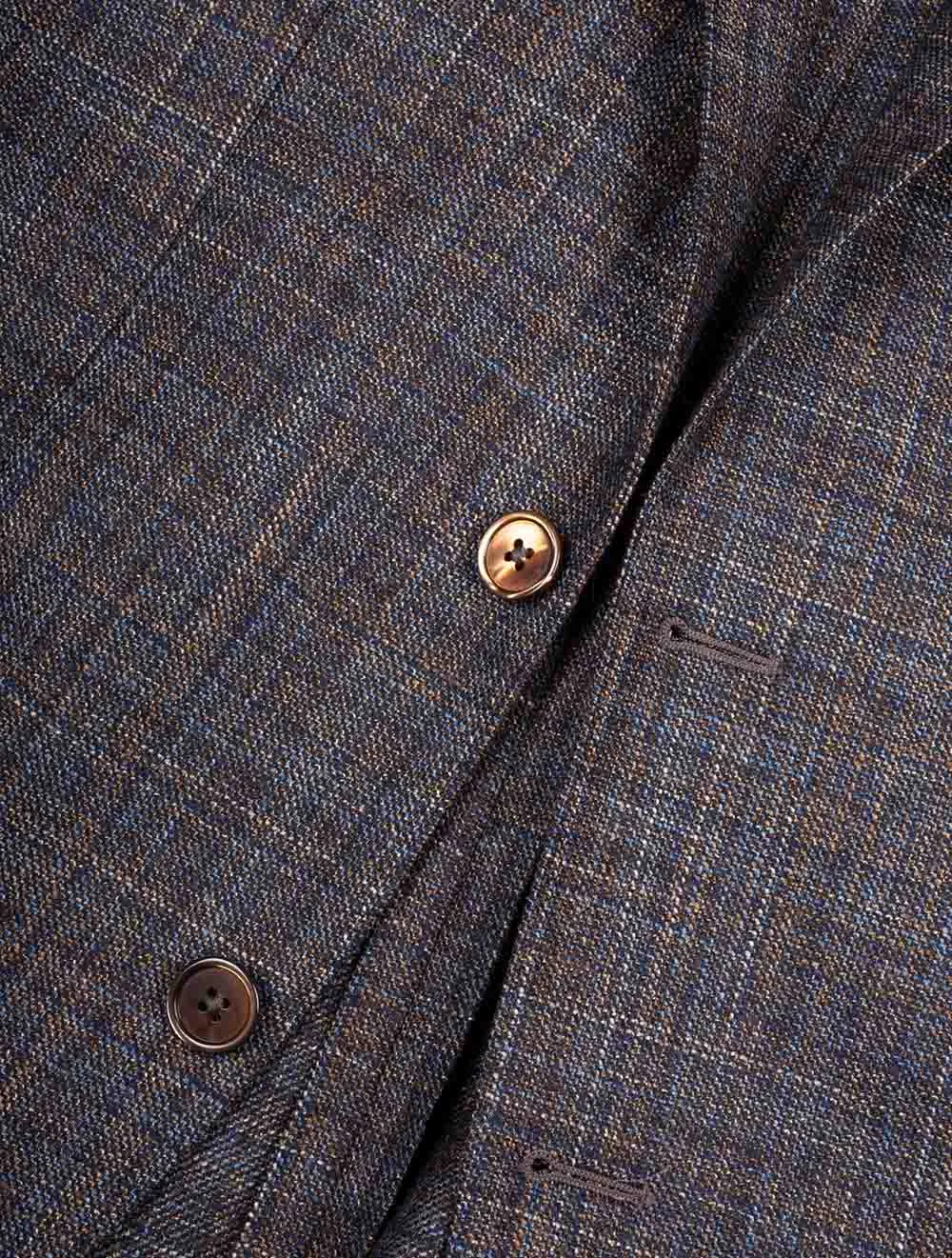 Subtle Check Sports Jacket Grey