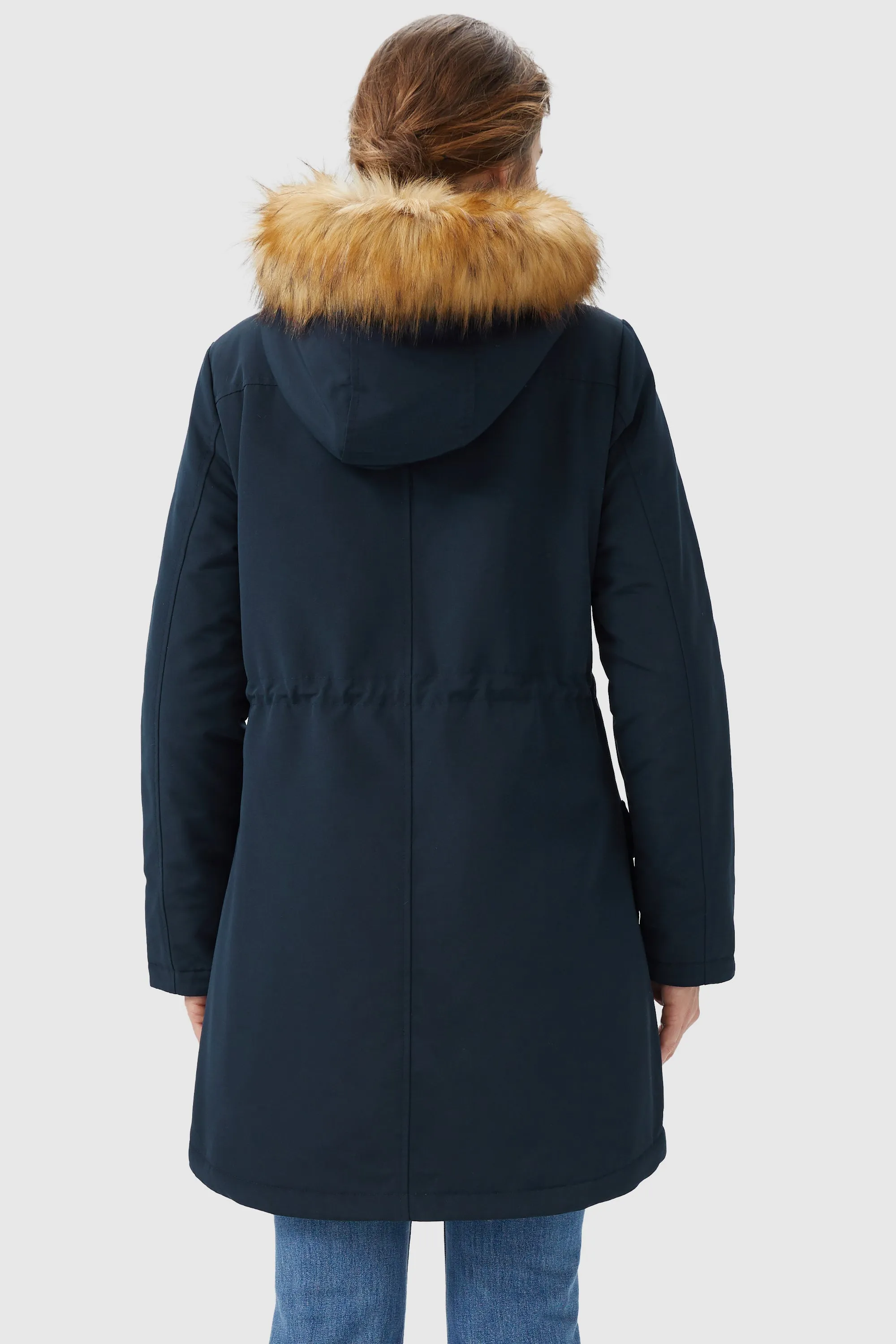 Thickened Fleece Lined Parka