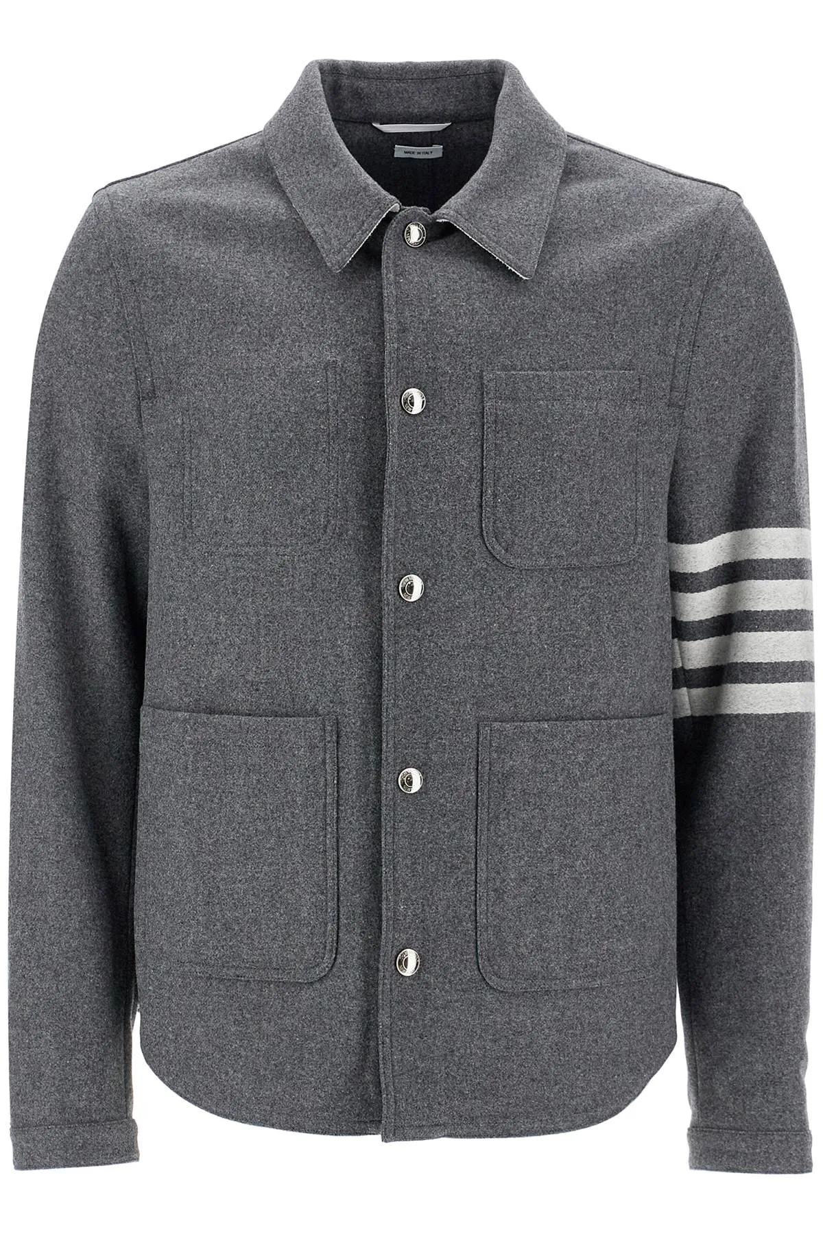 Thom Browne Wool And Cashmere Blend Oversh