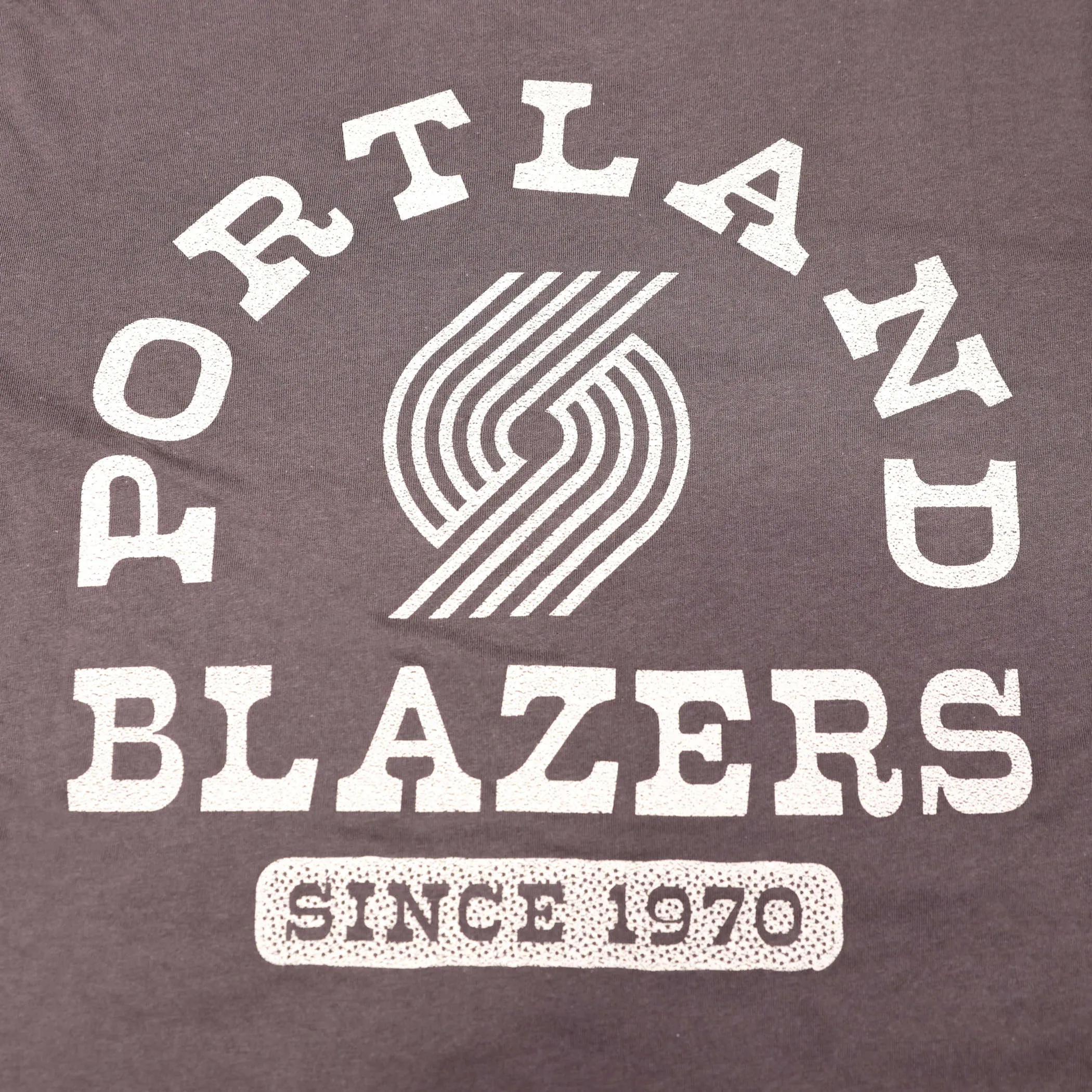 Trail Blazers Back Canyon '47 Brand Gray Tee