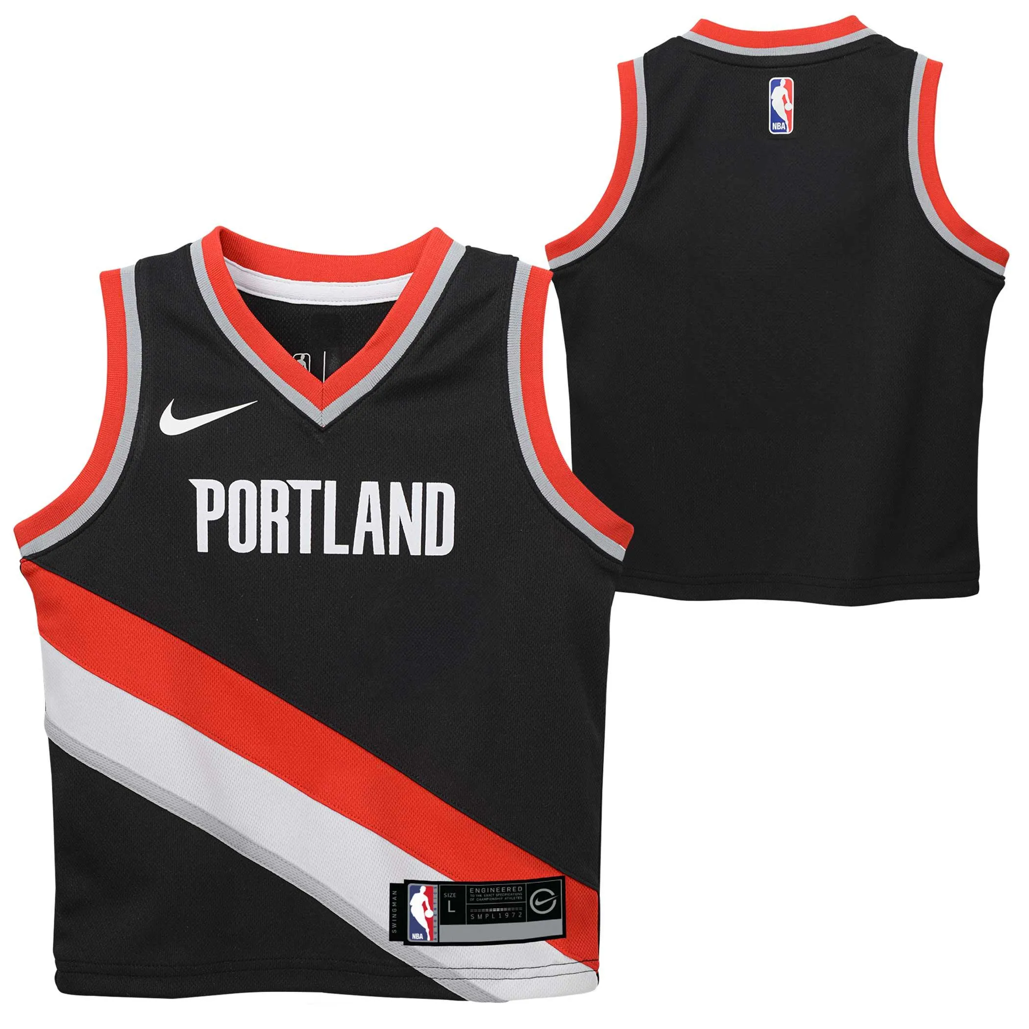 Trail Blazers Nike Kids Icon Jersey