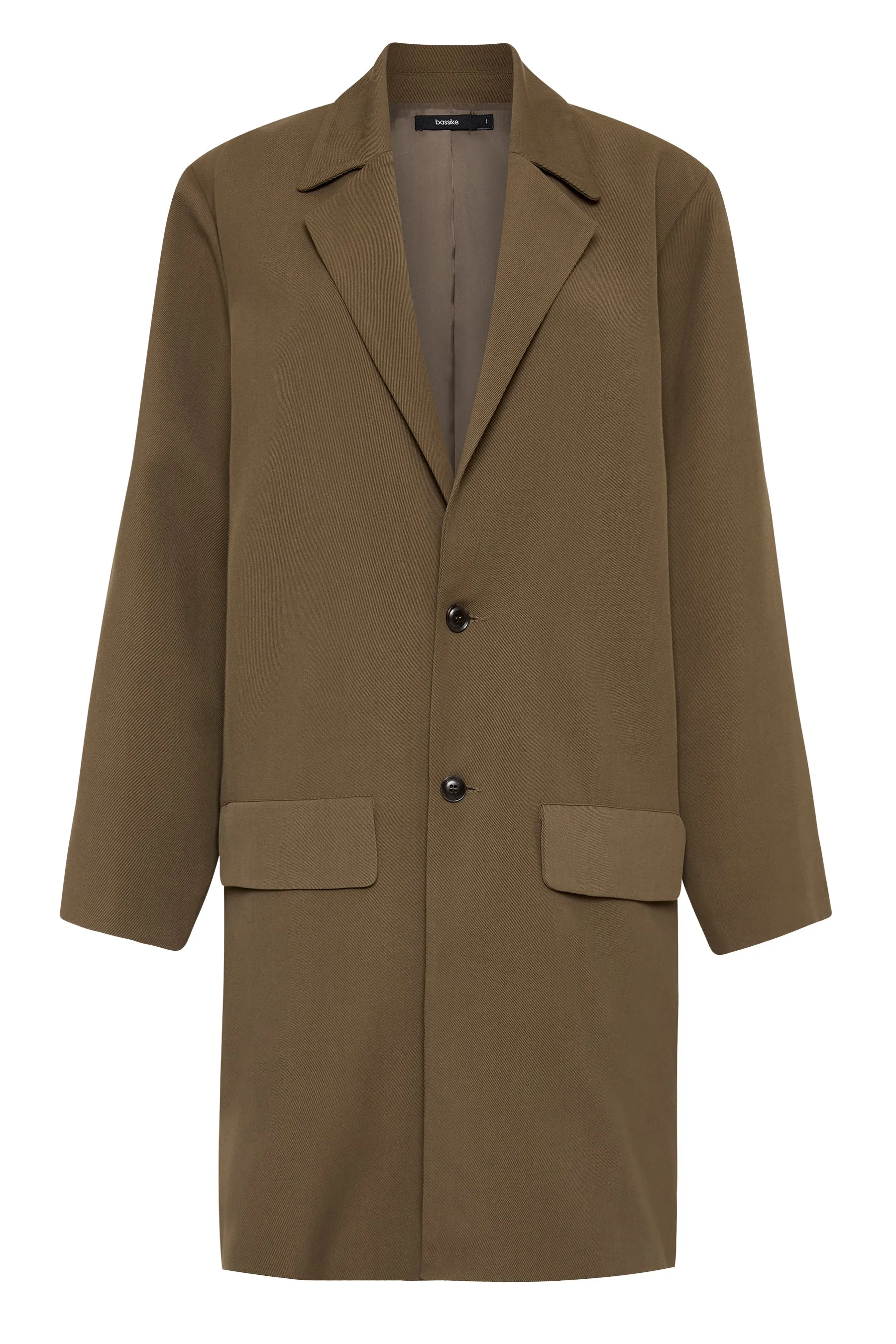 viscose twill travel trench